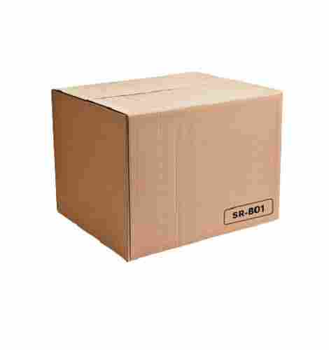 Rectangular 7.2 Kilograms Capacity Plain Kraft Paper Carton Box
