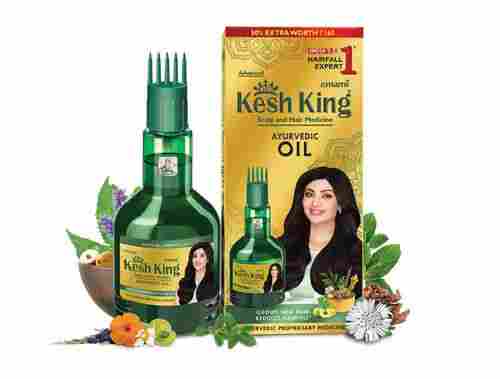 300 Ml Bhringraja Amla And Brahmi Kesh King Hair Oil For Boost Hair Growth
