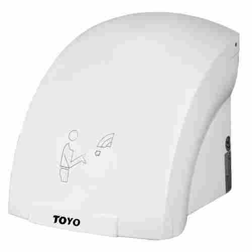 34x19.6x7.5 Centimeters Polished Finish Abs Plastic Body Electric Hand Dryer