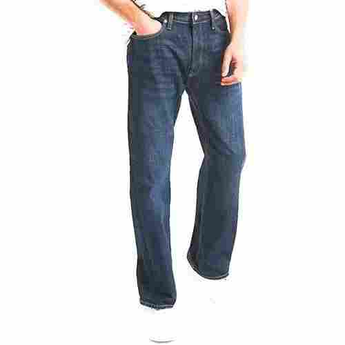 Comfortable And Light Weight Plain Dyed Denim Stretch Jeans For Mens 