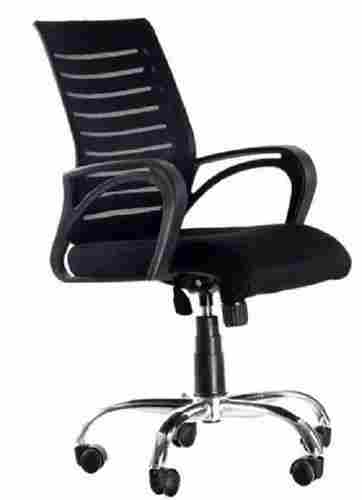 Scratch Resistant Plastic And Stainless Steel Body Mesh Fabric Office Chair