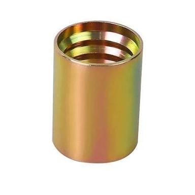 2.5 Inches Hot Rolled Polished Finish Round Mild Steel Hose End Cap Application: Industrial
