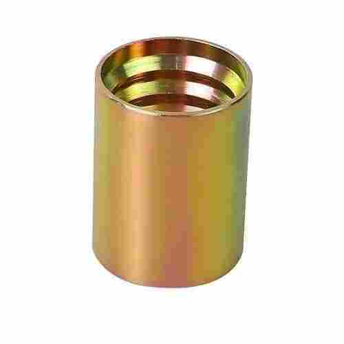 2.5 Inches Hot Rolled Polished Finish Round Mild Steel Hose End Cap