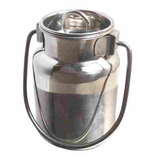 2 Liter Capacity 4mm Thick Polished Stainless Steel Milk Pot With Lid