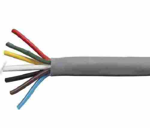 Round PVC And Copper Multicore Flexible Shielded Cable