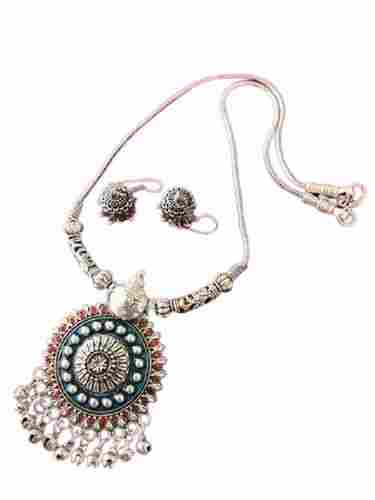 Artificial Necklace With Earrings
