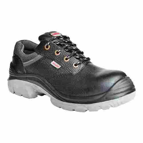 Comfortable And Lace Up PU And Leather Safety Shoes
