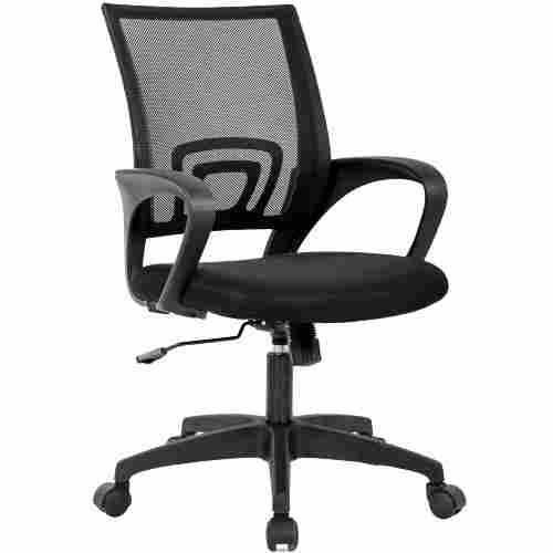 18 Inch Easy To Move Black Executive Chairs
