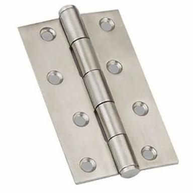 Silver 2Mm Thick 30 Grams Polished Stainless Steel Hinge For Wooden Door
