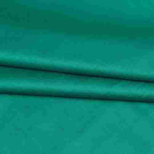 35-36 Inch Width Green Plain Cotton Silk Fabric