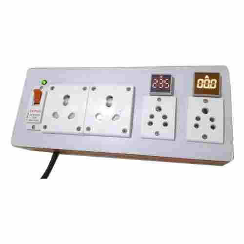 4 Socket Single Phase Matte Finish Electrical Switch Boards