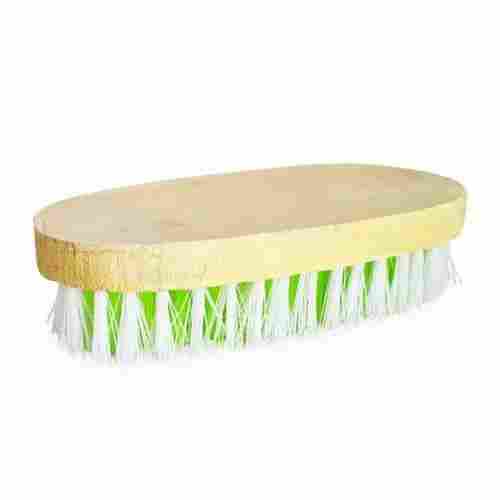 7 Inch Nylon Bristle And Wooden Brush For Clothes Cleaning