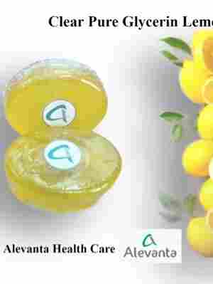 Clear Pure Glycerine Lemon Soap
