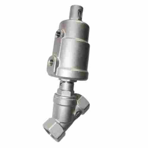 Galvanized Stainless Steel Manual Angle Seat Valve For Automobile Use