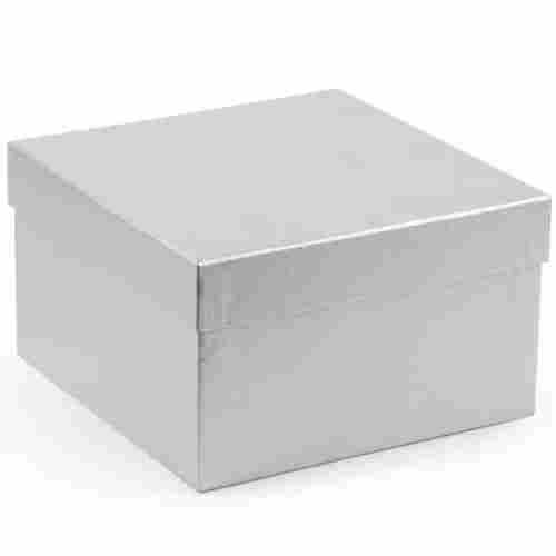 Matte Finished Rectangular Cardboard Paper Grey Board Box For Packaging Use