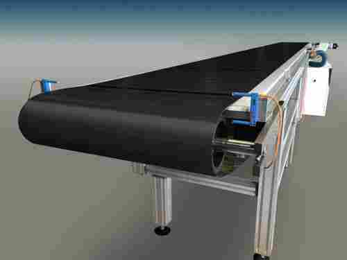 10-20 Feet Rubber Belt Conveyors For Moving Goods Use