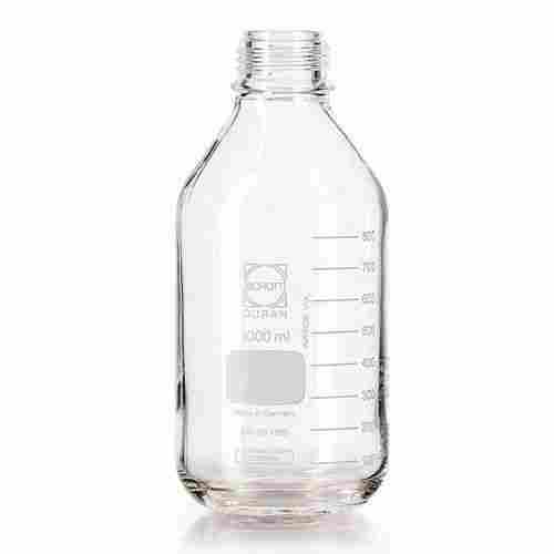 230mm Tall 1000 Milliliter Storage Capacity Transparent Glass Laboratory Bottle 
