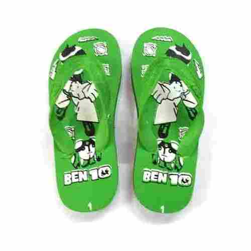 Casual Wear Lightweight Slip Resistant Rubber Flip-Flop Flat Slipper For Kids 