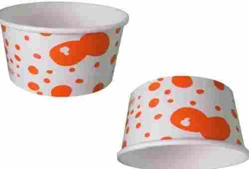 Durable And Lightweight Round Printed Paper Ice Cream Cup