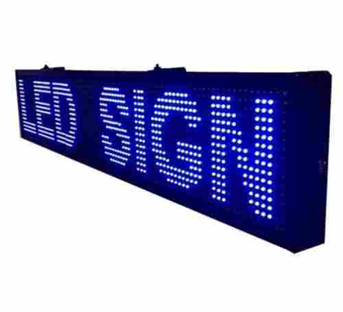 50 Hz Frequency Graphics Display Rectangular Led Sign Board