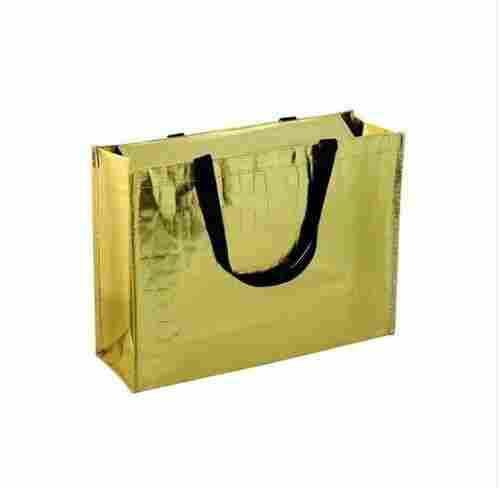 Indian Style Synthetic Paper Offset Printing Loop Handle Carry Bag