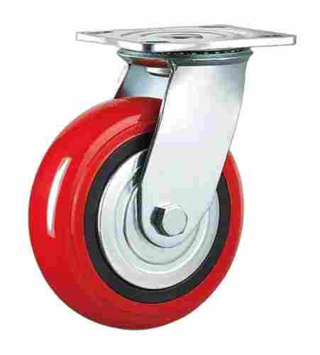 75 X 32 Mm Round Polish Finished Stainless Steel And Poly Urethane Wheel