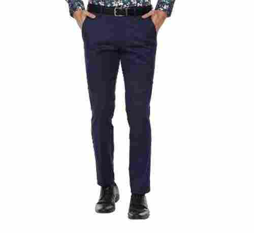 Mens Regular Fit And Casual Wear Poly Cotton Straight Formal Trouser