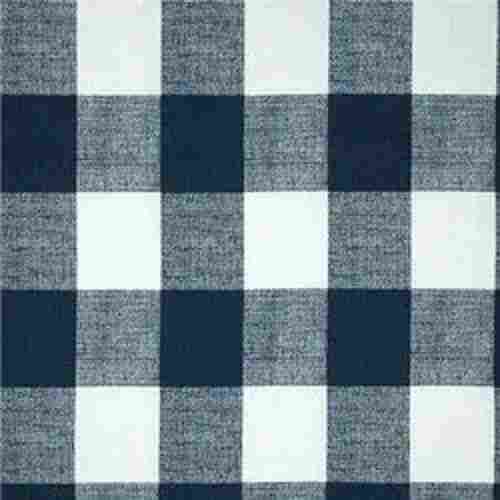110 Gsm 840y Yarn Count Wrinkle Resistant Hypoallergenic Cotton Check Fabric