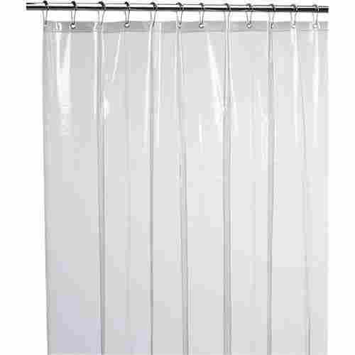180 Gsm Plain Transparent Pvc Strip Curtain For Office And Hotel Use