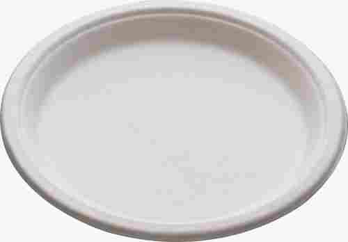 Water And Oil Proof Biodegradable Disposable Round Sugarcane Bagasse Plate