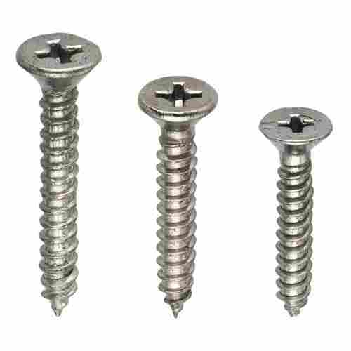 1.5 Inch Long Hot Rolled Polished Finish Aluminum Solid Screws Cap