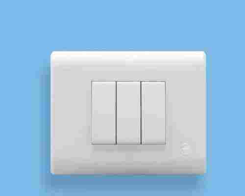 Square Shape Electric Switch For Home, Office, Hotel Use