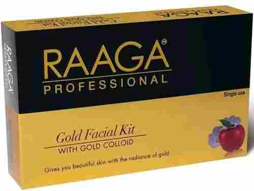 61 Gram Sigle Use Gold Facial Kit For Skin Brightening