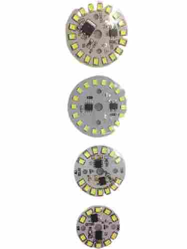 Round Light Weight Metal Base Plastic Led Modules For Residential Use 
