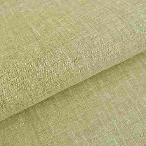 150 Gsm 300 Kg/M3 Density Shrink Resistant Plain Cotton Linen Fabric For Making Dresses