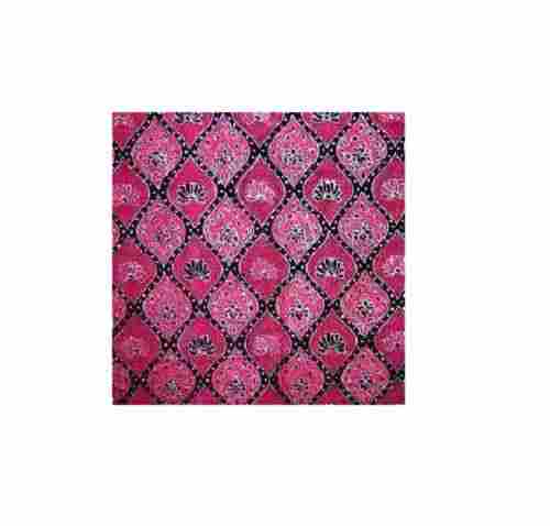 Multi Color 44 Inch Width Batik Print Fabric For Garments Use 