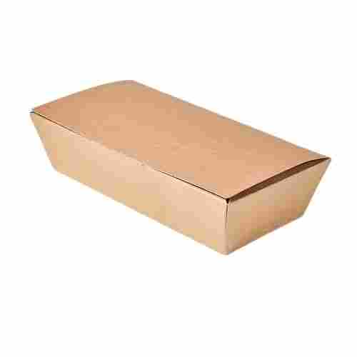 12x6x4 Inches Plain And Light Weight Rectangular Paper Food Box