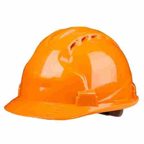 Easy To Carry Half Face Lightweight Round Polypropylene Workplace Safety Helmets