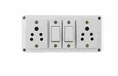 White Square 600 Voltage IP 65 Electrical Switch Boards