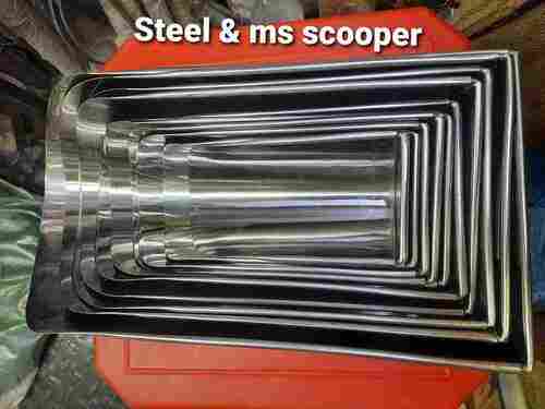 Anti Corrosive Steel And Mild Steel Metal Scoop For Industrial Use