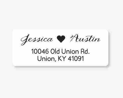 Customized Printed Address Labels