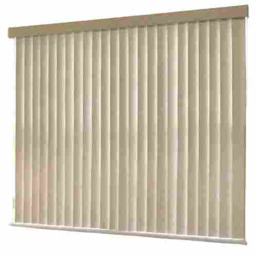 Poly Vinyl Chloride Plastic Modern Vertical Window Blind For Outdoor Usage 