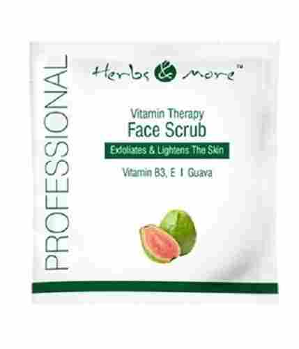 100 Gram Guava Extract Herbal Face Scrub For Exfoliates And Lightens The Skin