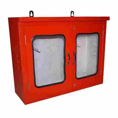 750x600x250 Mm Mild Steel Hose Box With Double Door For Fire Safety