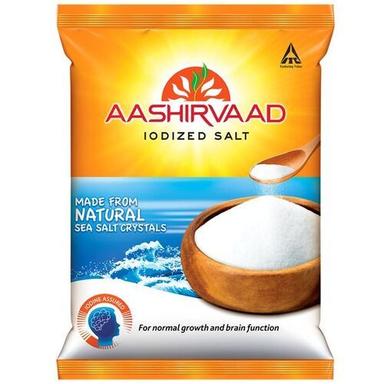 Aashirvaad Iodized Salt Made From Natural Sea Salt Crystals