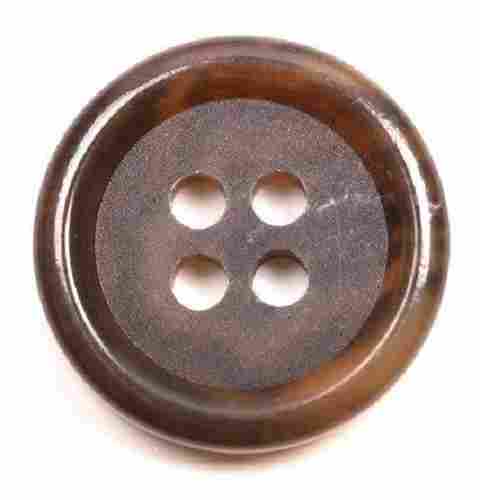 Round Plastic 4 Holes Bone Button