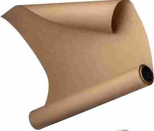 0.65mm Thick 180 Gsm Ecofriendly Plain Recycled Kraft Paper Roll