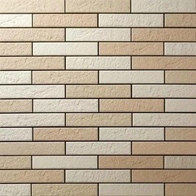 Multi Color 10.2 Mm Thick Non Slip Matte Finished Ceramics Exterior Wall Tiles