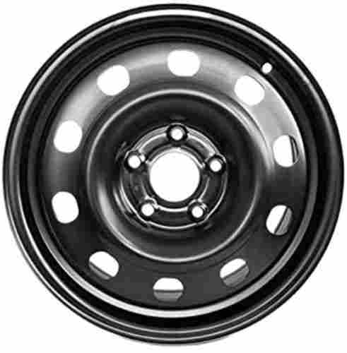 15x8 Inches Round Paint Coated Steel Car Wheel Rim 
