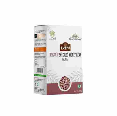 Indian Popular Organic Red Speckled Kidney Bean (Rajma), 500g Packing